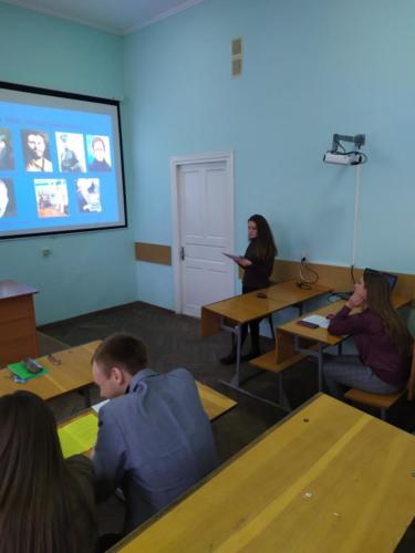 4. Виступ студентки V курсу навчально-наукового інституту фіз